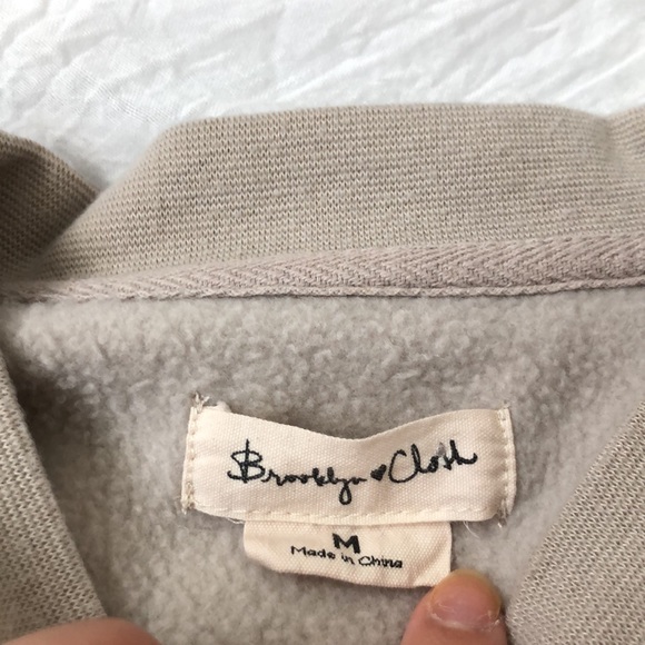 self love club beige tan sweatshirt - Picture 3 of 6